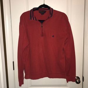 Large Brooks Brothers red pull over